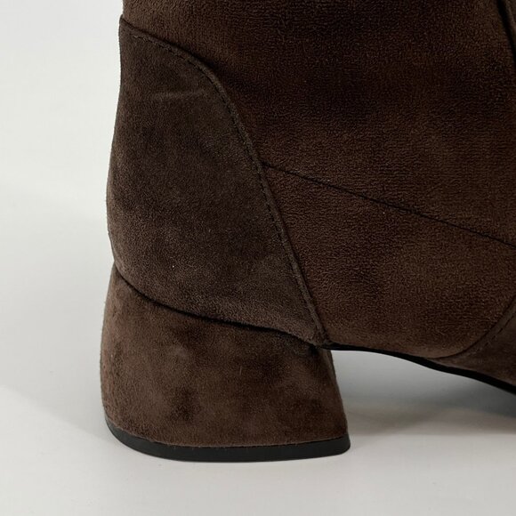 Gentle Souls by Kenneth Cole Emily Boot Size 7.5M Brown Shitake Suede Leather - Picture 12 of 16